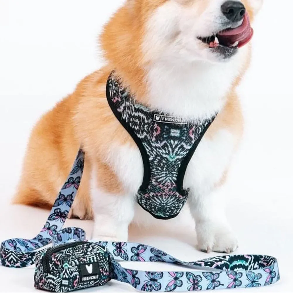 Frenchie harness butterfly Print